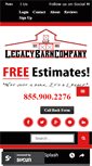 Mobile Screenshot of legacybarnco.com